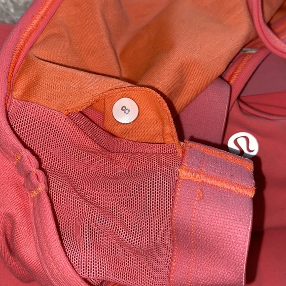 Neon melon lululemon y power tank - Picture 3 of 4